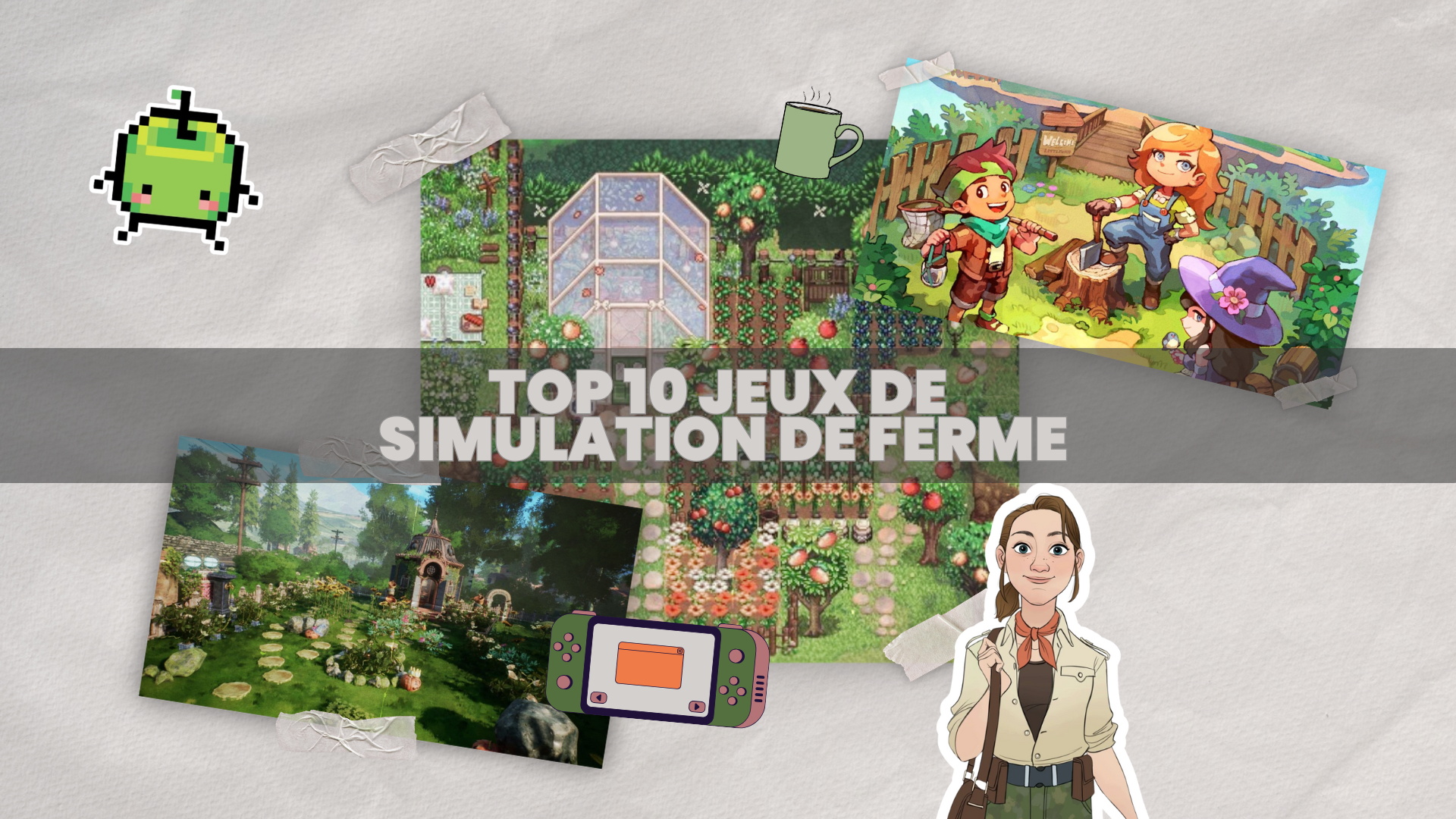 Top 10 des jeux cozy agricoles pour se détendre